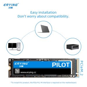 Rams Erying PCIE 4.0 SSD 512GB 1TB NVME M.2 5000 MB/S odczyt SSD M.2 NVME Solid State Dyvives Hard Disk