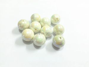 Beads Wholesale 12mm 500pcs/bag , 20mm 100pcs/bag, White AB Solid Beads For Chunky Jewelry/DIY/Hand Made Design