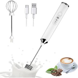 Mixers Electric Foamer Mixer Whisk Beater Stirrer 3Scoess Coffee Milk Drink FROTHER USB RADERABLE Handhållen Matblandare Whisk