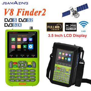 Ricevitori GTMedia V8 Finder Digital Satellite DVBS/S2/S2X MPEG2/4 H.264 (8 bit) TV Finder Signal Finder HD alto 3,5 