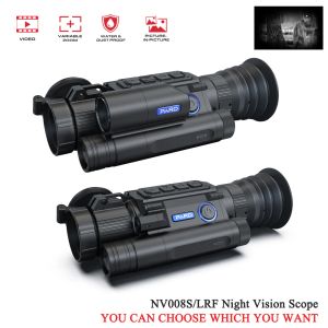 Scopes Digital Day and Night Vision Scope Jagd Jagdgewehr Monokular ballistische Berechnung wasserdicht 350 m IR WiFI NV008S/LRF 50 mm/70 mm