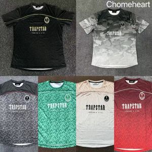 Trapstar Mens Shirt T T RUMTS LIMITED TRAPSTAR LONDOM MENS MENS FUT FUT SHIT SHEAD-рубашка с коротким рукавом для мужчин для мужчин Fash