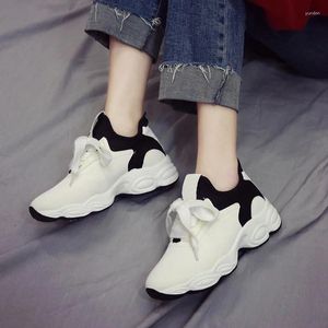 Fitness Sapne Shoes Dadre 2024 Autumn All-Match Casual Harajuku Ins Sports Sports Sock Women Sneakers