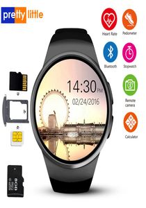 KW18 Smart Watch подключенные наручные часы для Samsung Xiaomi Android поддержка сердечного ритма Call Messager SmartWatch Phone1155743