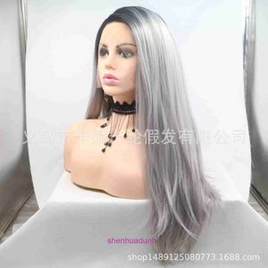 Hair de peruca feminina para venda de alta qualidade para venda moda longa sintética feminina headwears pyj