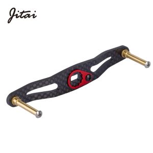 Acessórios Jitai Reel de pesca manuseio fibra de carbono para isca de chatagem de peixes Acessório Rocker 8*5mm 7*4mm DIY sozinho