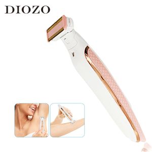 Shavers USB Rechargable Shaver for Women Facial Hair Remover Leg Body Hair Removal Female Shaving Machine Electric Lady Depilatory Razor