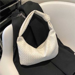 女性用のトレンディなオリジナルのボッテグベネットブランドバッグファッショントレンドシンプルな織物下バッグ