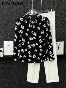 Camicie casual maschile in chiffon a maniche lunghe stampato 2024 Sump-end Fashion Fashion Fashion Fashi