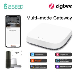 Control Bseed Tuya Zigbee Smart Gateway Hub Wireless Home Bridge Wifi Switch Remote Controller Work with Smart Life Alexa Google Home