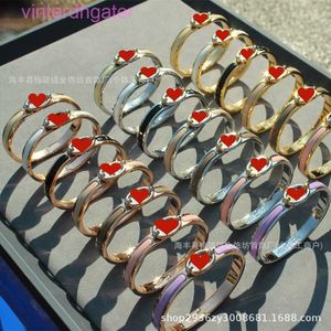 High-end Luxury Bangle New High Version CNC Enamel Pig Nose H Bracelet Titanium Steel Plated 18K Gold Couple Male and Female