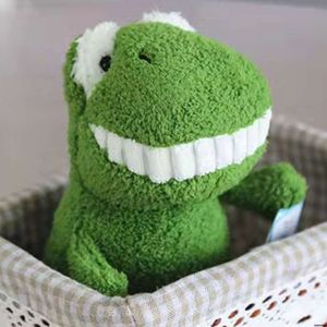 Симпатичная лягушка с большими зубами плюшевые игрушечные животные Peluches Stich Peluches-Import Toys