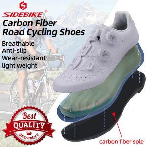 Skodon sidobike väg cykling sneaker kolfiber ensamma lätta cykelskor utomhus antislip ergonomi bekväma väg cyklingskor