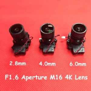 Objektiv 4K F1.6 Blende M16 Mount Camera Modul Objektiv Infrarotfilter 2,8 mm 4mm 6mm Video Recorder IR -Switcher für die Überwachungskamera