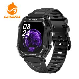 Kontroll C16 Rugged Smart Watch Men 2022 3Atm Waterproof Fitness Tracker 350mAh 1,7 tum pulsen Sleep Wristband Outdoor Smartwatch