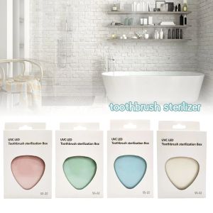 Heads Toothbrush Sanitizer Box UV Sterilizer Box for Home and Travel