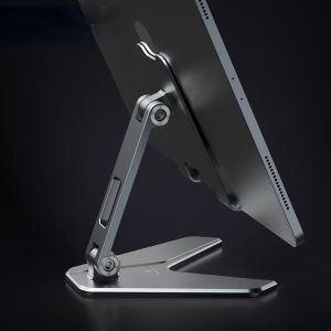 Stands Three Sections Foldable Desk Mobile Phone Holder for IPhone IPad Tablet Flexible Table Desktop Adjustable Cell Smartphone Stand