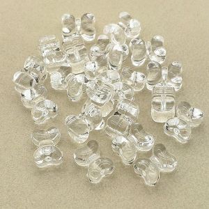 Necklaces New Arrival! 15x11mm 420pcs Clear Acrylic Bows Shape Beads For Handmade Earring/Necklace DIY Parts.Jewelry Findings&Components