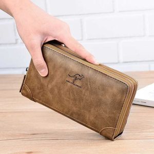 Geldclips Luxusdesigner Herren Brieftasche Reißverschluss Langfalt Billfold für Männer RFID Kartenhalter Geldbörse PU Leder Brieftaschen Handtasche Männliche Geschenke Y240422