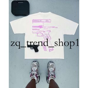 Men's T Shirts Y2K Shirt Mens Harajuku Hip Hop in We Trust Graphic Print Round Neck Cotton Oversized Tshirt Gothic Short Sleeve Tops 57