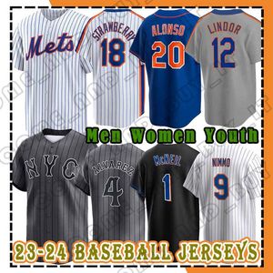 12 Francisco Lindor Baseball 20 Pete Alonso Trikot