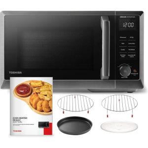 Fryers 6in1 Inverter Countertop Microwave Oven Healthy Air Fryer Combo, MASTER Series, Broil, Convection, Speedy Combi