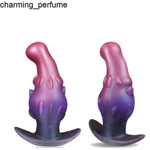 Zwfun 6.50 pollici grande tappo di testa grande spina anale grande fantasia mostro mostro dildo spina prostata indossabile grande soft buttplug