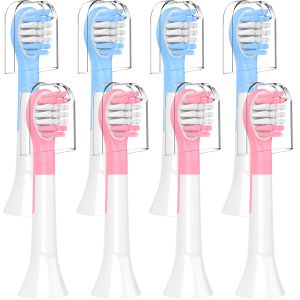 Cabeças Cabeças de dentes de dentes de reposição compatíveis com Philips Sonicare Kids Toothbrush HX6032/94, HX6320, HX6340, HX6321, HX6330, HX6331