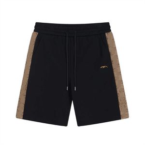 Damen-Herren-Shorts Designer Sommer Beach Shorts Baumwollmode Plaid gedruckte Kordelhalle entspannte Homme Casual Streetwear Joggpants Asian Size M-3xl#194
