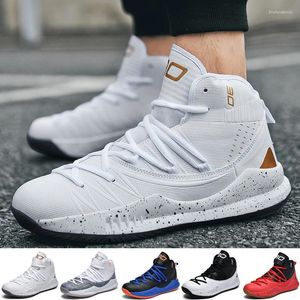 Basketball Shoes High Top Men 2024 Sports Sneakers Boots Man Breathable Outdoor Fitness Trainers Comfortable