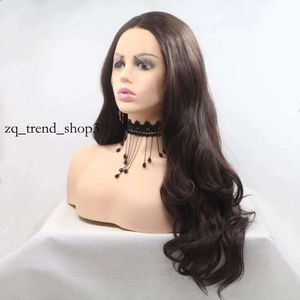 Curly Hair Glueless peruk 12a Lång bob peruk Deep Wave Water Wave Blonde Kinky Curly Bob Lace Front Spets Wigs Deep Windy Loose Wave Brown Medium Long 89