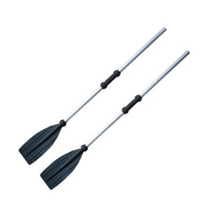 Aksesuarlar 2pcs Çıkarılabilir Tekne Kürek Kürek Alüminyum Alaşım Tekne Kürek Kürek Uzun Kürek Şişirilebilir Tekne Balıkçılık Kayak Aksesuarları