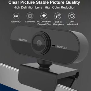 Lens Webcam 1080P Full HD Web Camera With Microphone USB Plug Web Cam For PC Computer Mac Laptop Desktop Mini Camera