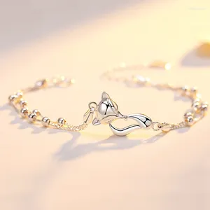 Bangel süßes stilvolles Armband Silber Farbe für Mädchen Frau Modeaccessoires Schmuck Geschenk