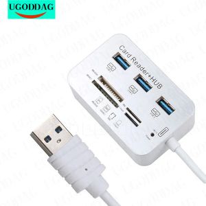 Hubs 3 portas Mini Usb Hub Card Card Litor