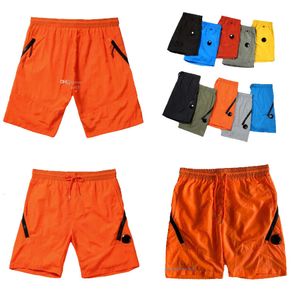 CP Shorts Designer Men byxor Enkel linsficka färgad strand simning utomhus jogging avslappnad snabb torkning kort träning kort man simma kort byxa