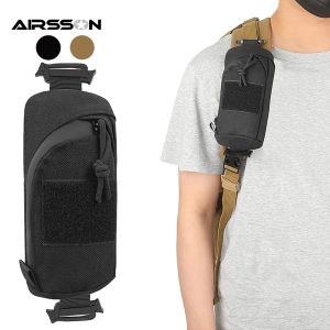 Aksesuarlar Taktik Molle Koşusu Askeri EDC Pack Belt Bel Çanta Telefon Tutucu Sırt Çantası Omuz Kayışı Açık Hava Avı İçin Aksesuar Çantası