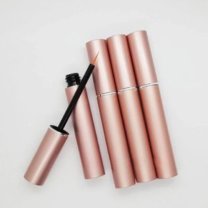 Depolama Şişeleri 5ml Alüminyum Eyeliner Tüpleri 4ml Boş Maskara Şişesi Altın Siyah Seyahat Kozmetik Paketleme Konteyneri