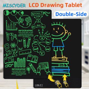 Tablet 10.5+11.5 pollici di scrittura LCD tavoletta doppia doppia a schermo intero doodle a scaratura magnetica regalo di graffiti regalo per bambini adulti