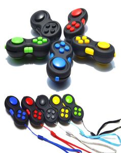 Fidget Pad parmak duyusal oyuncak gamepad modeli eğlenceli küp itme düğmesi tutamağı el denetleyicisi stres rahatlama dekompresyon oyuncakları kaygı R7858536