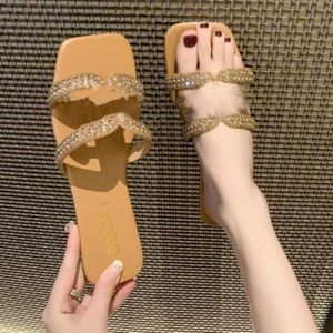 2024 Vogue Summer Women 's Sandals, 디자이너 샌들, 슬리퍼, 패션 럭셔리, 꽃 슬리퍼, 가죽 및 고무 아파트, 샌들, 여름 해변 신발, 로퍼, 슬리퍼