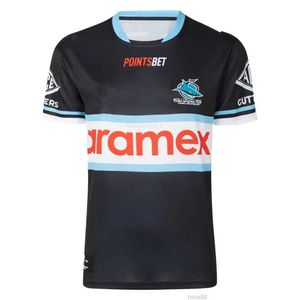 2024 Cronulla Sharks Away Rugby Jersey Blue Baseball Cap Hats Size S-5xl (Anpassat namn och nummer FW24