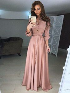Casual Dresses Women's Long Sleeve Maxi Dress