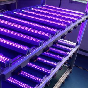 Tubos de LED T5 Integrado LED UV 395-400nm 60cm 2ft 10W AC100-240V Luzes 60LEDSs FCC PF0.9 BLUBS Lâmpadas de desinfecção ultravioleta iluminação germinativa direta da Shenzhen China