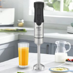 Blender 1100W kök elektriskt mixer hand visp mixer kaffemjölk ägg beater 2 hastigheter handhållen mixer kök dryck skumv whisk mixer