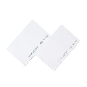 Controllo 50pcs/LOT Cards RFID 125KHz EM4100 TK4100 Smart Card Proximità Tag RFID per controllo di accesso