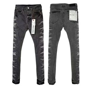 Jeans de marca roxa American High Street Jeans Hole Ruin Robin Religion Pants pinta Devento mais alto 6544641