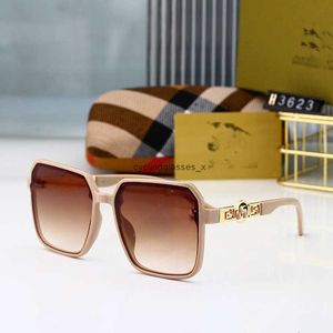 2024新しいTiktok Advanced Sunglasses Personality Big Frame Fashion Net Red Anti Ultraviolet