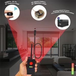 Tools Professional RF Signal Anti Candid Magnetic GPS Locator Wireless GSM Bug Finder Dual Antenna Anti Candid Camera Detector