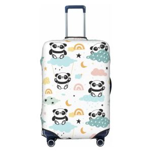 Akcesoria kreskówkowe panda bagażowy obudowa ochronna dla sprężystej 1832 cali walizka ochronna okładka obejmuje akcesoria podróżne